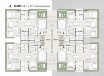 Project Image of 2580 Sq.ft 4 BHK Apartment / Flat for sale in Ambli for Rs. 30900000