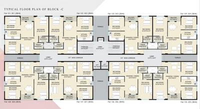 Project Image of 1150.0 - 1408.0 Sq.ft 2 BHK Apartment for buy in PDN Bishnu