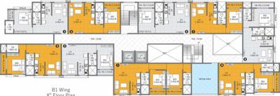 Project Image of 311.0 - 481.0 Sq.ft 1 BHK Apartment for buy in Risali JP Symphony