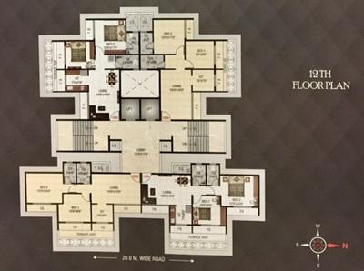 Project Image of 0.0 - 413.0 Sq.ft 2 BHK Apartment for buy in Sairama The Suites