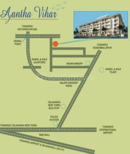 Project Image of 1290.0 - 2025.0 Sq.ft 2 BHK Apartment for buy in GS Ajantha Vihar