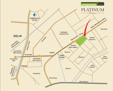 Project Image of 1850.0 - 2270.0 Sq.ft 3 BHK Apartment for buy in Greens The Platinum