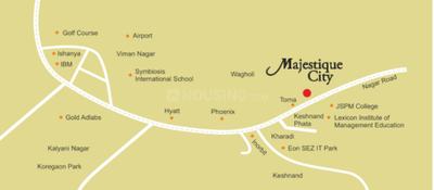 Project Image of 363.82 - 526.79 Sq.ft 1 BHK Apartment for buy in Majestique City Building E