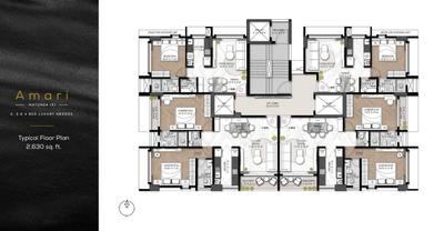 Project Image of 857.0 - 1800.0 Sq.ft 2 BHK Apartment for buy in Amari