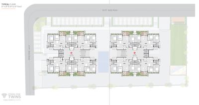 Project Image of 0.0 - 2925.0 Sq.ft 3 BHK Apartment for buy in Parklane Twins