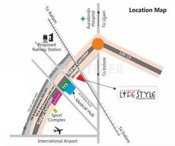 Sarthak Singapore Lifestyle Location Plan 2