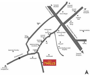 Project Image of 236.0 - 241.0 Sq.ft Studio Studio Apartment for buy in Mantra 7 Hills Phase I
