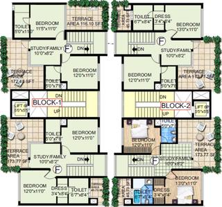 Project Image of 1650.0 - 1882.0 Sq.ft 3 BHK Apartment for buy in Hinduja El Jardin
