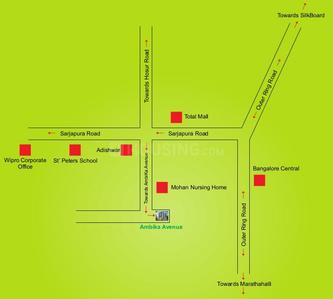 Project Image of 1027.0 - 1192.0 Sq.ft 2 BHK Apartment for buy in BR Ambika Avenue