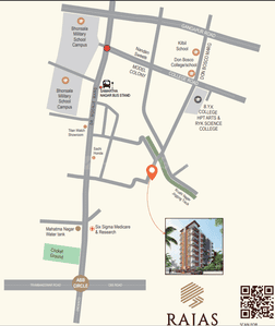 Project Image of 1263.0 - 1279.0 Sq.ft 3 BHK Apartment for buy in Shiva Rajas Residence
