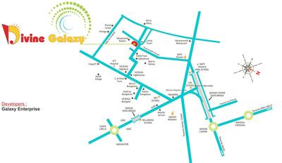 Project Image of 990.0 - 1890.0 Sq.ft 2 BHK Apartment for buy in Divine Galaxy Phase 1