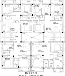 Project Image of 508.0 - 960.0 Sq.ft 1 BHK Apartment for buy in Ruby Deluxe