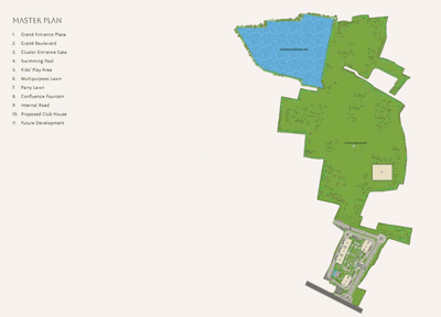 Project Image of 1080.91 - 2163.12 Sq.ft 2 BHK Apartment for buy in Lodha Fiorana Beaumont Estate Phase 1