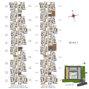 Project Image of 1189.0 - 2579.0 Sq.ft 2 BHK Apartment for buy in Casagrand Massimo