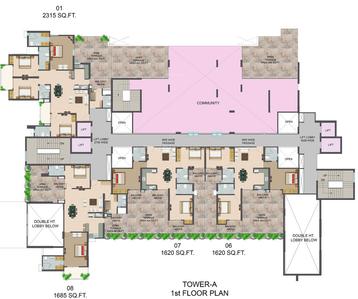 Project Image of 1400 Sq.ft 3 BHK Apartment / Flat for sale in Raj Nagar Extension for Rs. 14000000