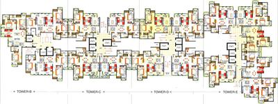Project Image of 887.0 - 1570.0 Sq.ft 2 BHK Apartment for buy in Rishabh Cloud9 Towers
