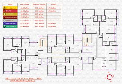 Project Image of 670 Sq.ft 1 BHK Apartment / Flat for sale in Vasai East for Rs. 4055000