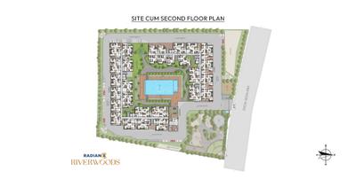 Project Image of 1062.0 - 1560.0 Sq.ft 2 BHK Apartment for buy in Radiance Riverwoods