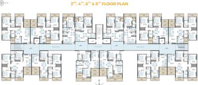 Project Image of 1127 Sq.ft 3 BHK Apartment / Flat for sale in Paijawa for Rs. 10393750