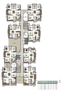 Project Image of 1250.0 - 1980.0 Sq.ft 2 BHK Apartment for buy in Aparna Kanopy Marigold