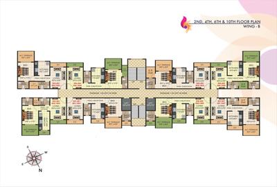 Project Image of 477.17 - 504.72 Sq.ft 1 BHK Apartment for buy in LJ Tanna Panorama B Wing