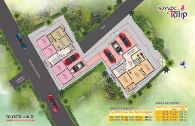 Project Image of 518.0 - 1114.0 Sq.ft 1 BHK Apartment for buy in MCK Tulip