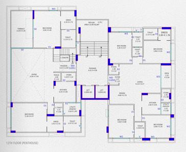 Project Image of 1282.41 - 3532.07 Sq.ft 3 BHK Apartment for buy in S And S Greenopolis