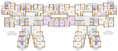 Project Image of 0.0 - 735.0 Sq.ft 2 BHK Apartment for buy in Stalwart Usha Kiran Residency F1 F2