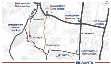 ESGBE Mayuram Paradise Location Plan 1