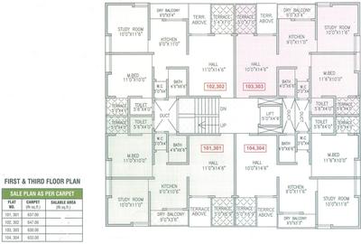 Project Image of 605.0 - 652.0 Sq.ft 2 BHK Apartment for buy in Vastuspace Swapnashilpa Heights