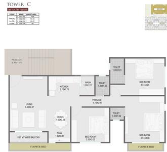 Project Image of 817.3 - 872.63 Sq.ft 3 BHK Apartment for buy in Vinayak Shree Niwas