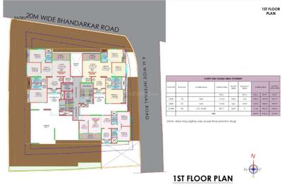 Project Image of 873.71 - 1943.66 Sq.ft 2 BHK Apartment for buy in Fortune Abhishek CHSL