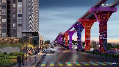 Project Image of 709.99 - 1360.67 Sq.ft 2 BHK Apartment for buy in Siddha Sky Phase V
