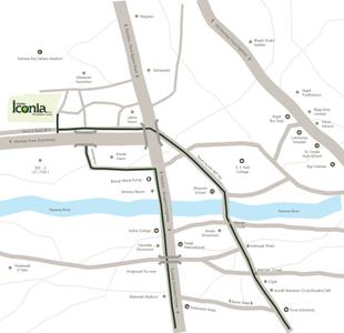 Project Image of 0.0 - 920.1 Sq.ft 3 BHK Apartment for buy in Kunal Iconia Phase III