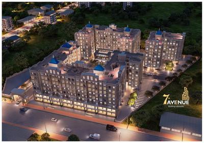 Project Image of 321.52 - 488.9 Sq.ft 1 BHK Apartment for buy in Pawar Seventh Avenue