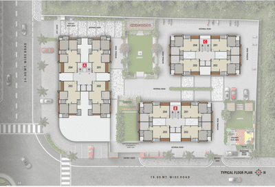 Project Image of 605.36 - 888.45 Sq.ft 2 BHK Apartment for buy in Sai Parisar