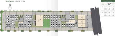 Project Image of 1000 Sq.ft 2 BHK Apartment / Flat for sale in Ward 42 for Rs. 4370000