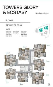 Project Image of 1550.0 - 2660.0 Sq.ft 3 BHK Apartment for buy in Levonor Egeira