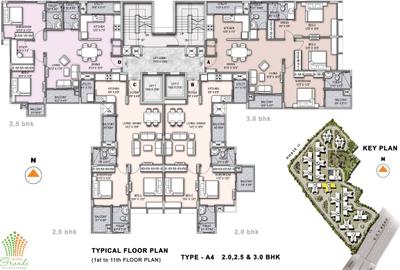 Project Image of 650.0 - 1634.0 Sq.ft 1 BHK Apartment for buy in Olympia Grande