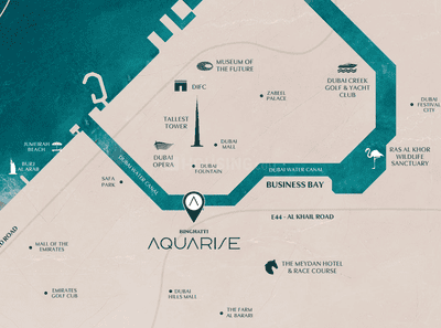 Project Image of 423.0 - 1797.0 Sq.ft Studio Studio Apartment for buy in Binghatti Aquarise
