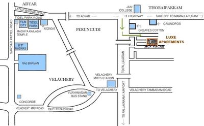 Stone Luxe Apartments Location Plan 1