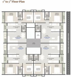 Project Image of 1060.0 - 1140.0 Sq.ft 2 BHK Apartment for buy in Pinnacle Elanza