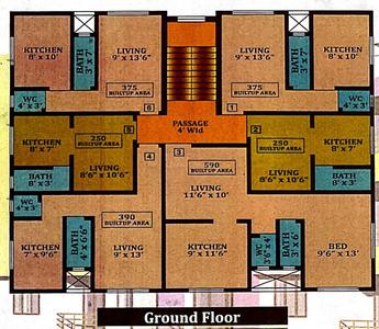 Project Image of 375 Sq.ft 1 RK Apartment / Flat for sale in Bhiwandi for Rs. 1400000