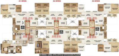 Project Image of 338.0 - 543.0 Sq.ft 1 BHK Apartment for buy in Gagan Cascades Phase 1