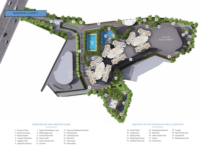 Project Image of 398.16 - 536.8 Sq.ft 1 BHK Apartment for buy in Dynamix Avanya Tower C
