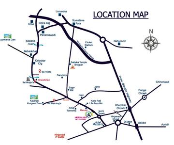 Abhilasha Sai Vatika Bldg E Location Plan 1