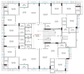 Project Image of 591.05 - 902.88 Sq.ft 2 BHK Apartment for buy in Mithila Sky