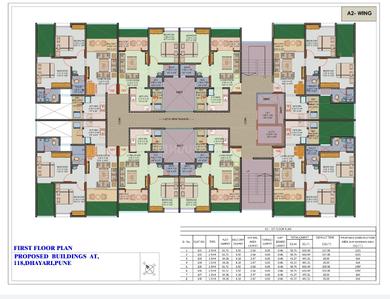 Project Image of 635 Sq.ft 1 BHK Apartment / Flat for sale in Dhayari for Rs. 4500000