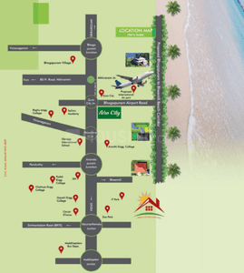 Aditya Aero City Location Plan 1