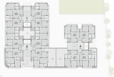 Project Image of 562.63 - 702.56 Sq.ft 2 BHK Apartment for buy in Darshan Shashwat Heights
